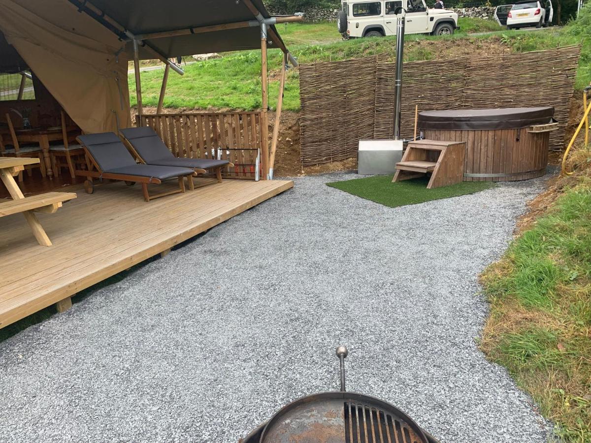 Mountain View Safari Tent With Hot Tub In The Heart Of Snowdonia Dolgellau Εξωτερικό φωτογραφία