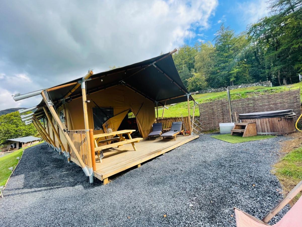 Mountain View Safari Tent With Hot Tub In The Heart Of Snowdonia Dolgellau Εξωτερικό φωτογραφία